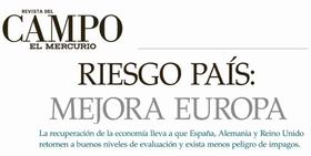 Riesgo país: mejora Europa/ Revista del Campo